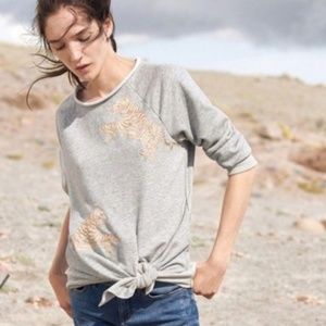 Anthropology: Akemi + Kin Tigre Pullover